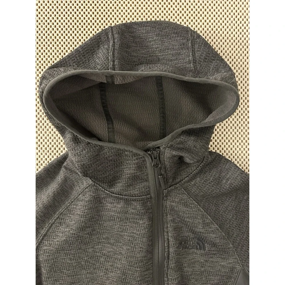 The North Face Womens‎ Arcada Hooded Jacket Full Asymmetrical Zip Medium